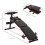 Homcom HOMCOM Foldable Sit Up Bench 5-Level Adjustable Core Workout for Home Gym Black 2