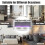 Living And Home (60 Inch) LED Electric Wall Mounted Fireplace 12 Flames 4
