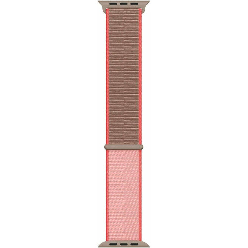 (Neon Pink) Apple Watch 44MM Sport Loop.
