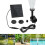 Solar Panel Powered Water Feature Pump Garden Pool Pond Aquarium Fountain 1