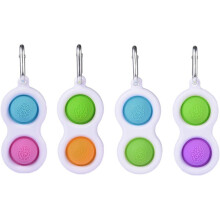 4 Pcs Fidget Simple Dimple Toy Stress Relief Hand Toys for Kids Adults