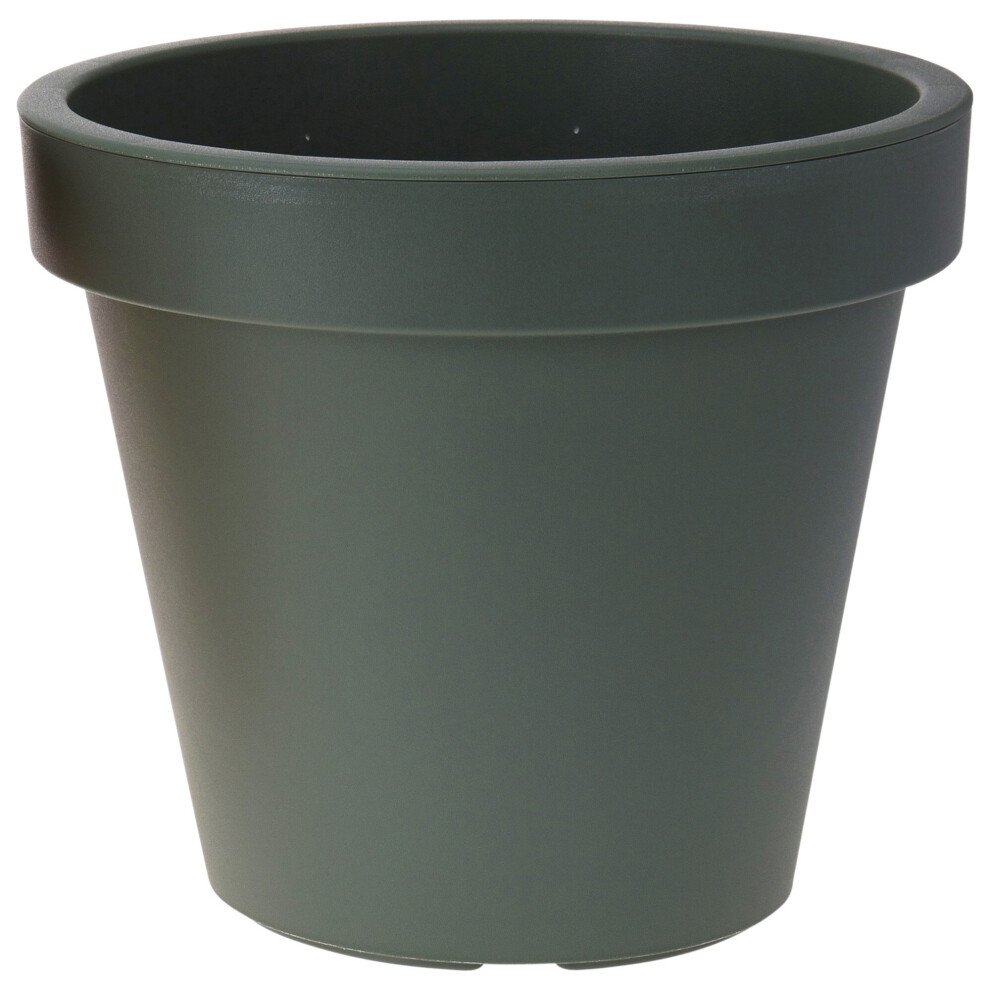 (35cm, Green) Plastic Flower Plant Indoor Outdoor Planter Pots