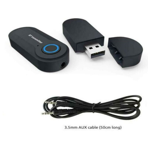 Bluetooth Wireless Audio Transmitter Adapter Stereo Sender TV Speaker USB Dongle 1