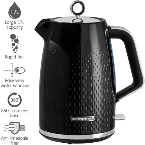 Morphy Richards (Black Verve) Morphy Richards Verve Rapid Boil Kettle