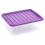 URBN Living (32L, Clear) 2 X Storage Boxes Stackable Container Lightweight 1