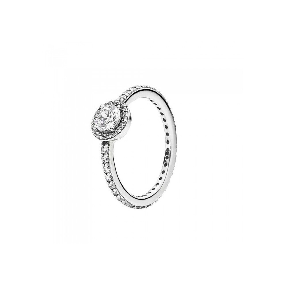 Pandora Classic Elegance Ring 190946CZ. Size 56