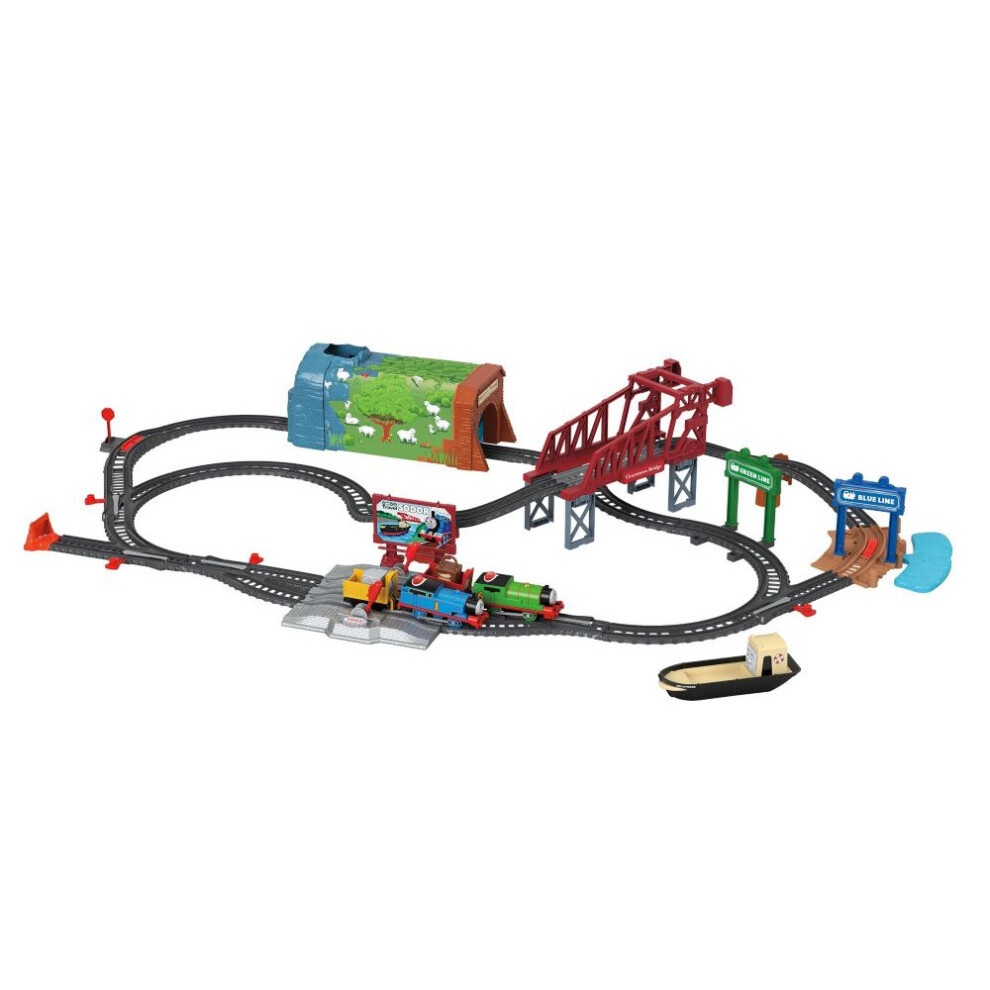 Talking Thomas & Percy Train Set