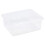 URBN Living (32L, Clear) 5 X Storage Boxes Stackable Container Lightweight 1