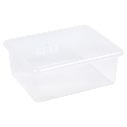 URBN Living (32L, Clear) 5 X Storage Boxes Stackable Container Lightweight