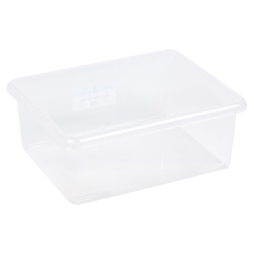 Urbn Living (32L, Clear) 5 X Storage Boxes Stackable Container Lightweight
