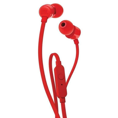 JBL JBL T110 RED EARPHONES 1