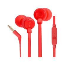 JBL T110 RED EARPHONES