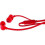 JBL JBL T110 RED EARPHONES 3