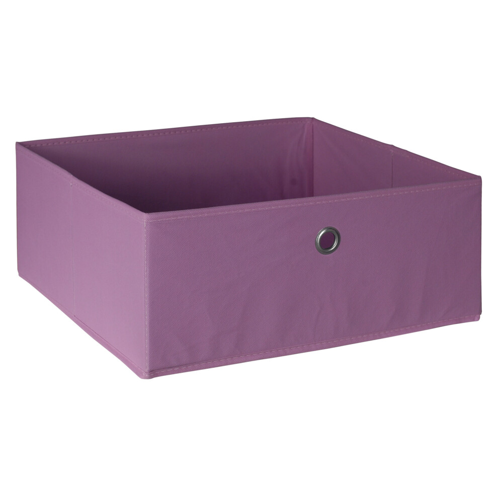 (Pink , 2) Collapsible Storage Boxes Non Woven Kids Toys