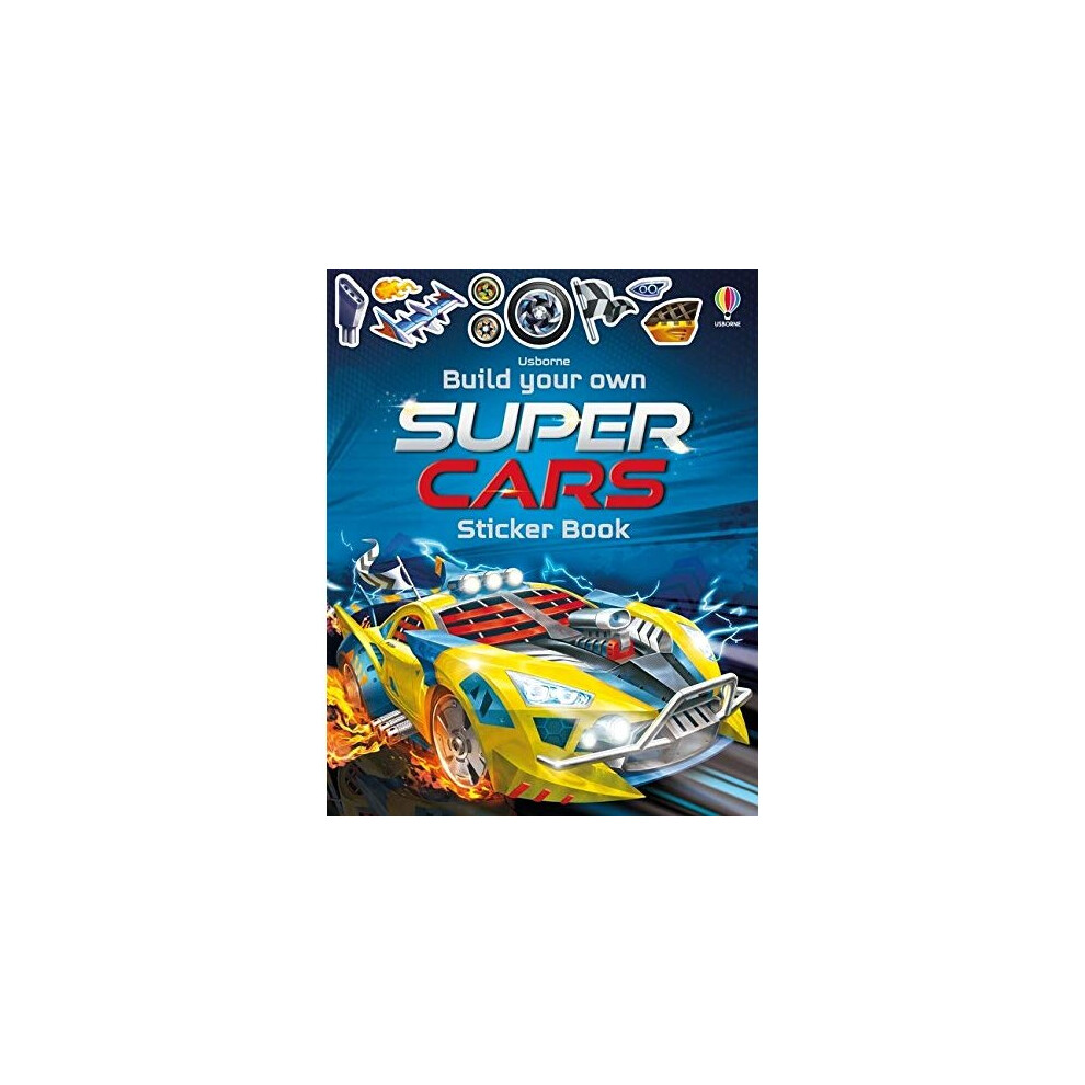 BUILD YOUR OWN SUPER CARS STICKER BOOK
