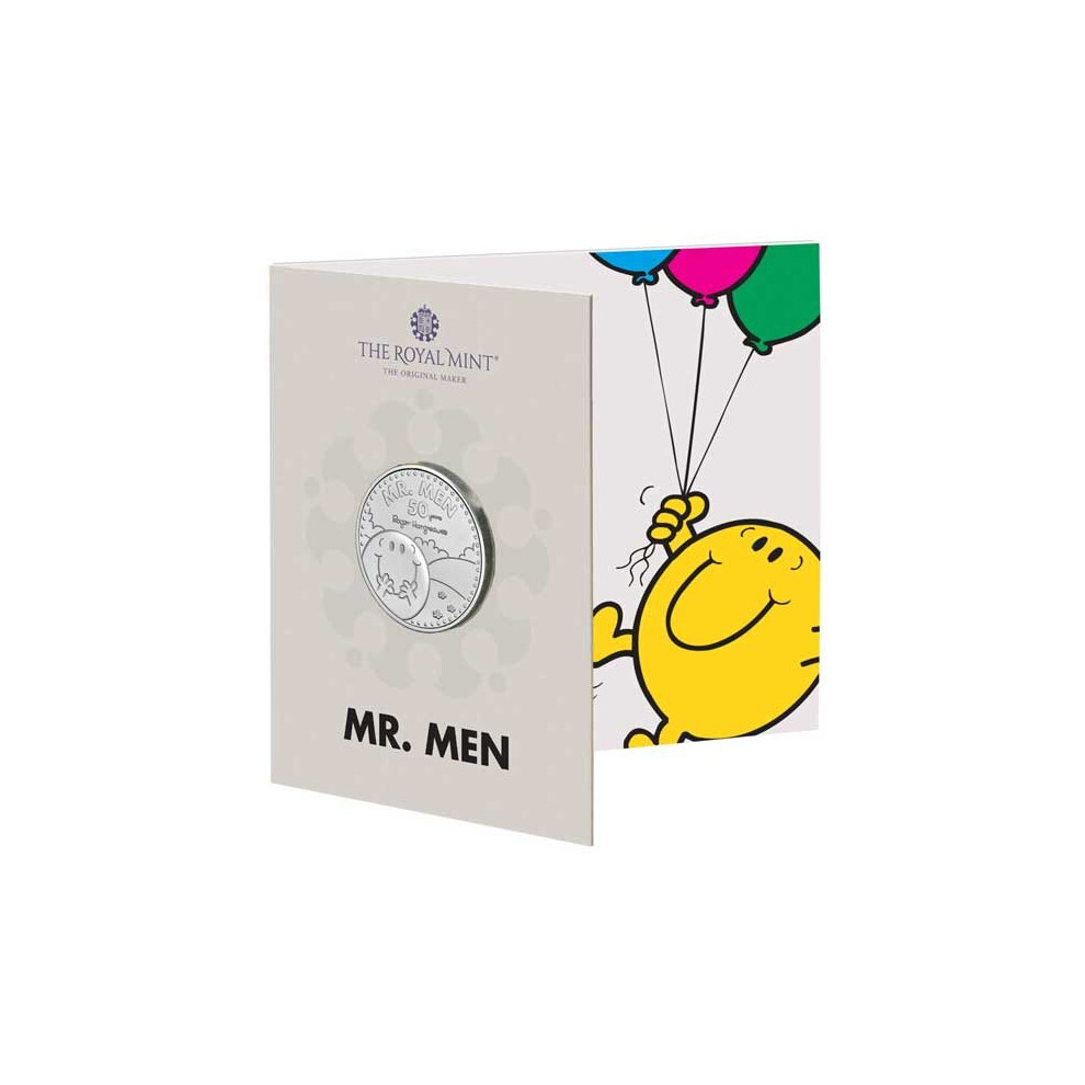 Mr. Happy 2021 UK 5 Brilliant Uncirculated Coin