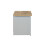 Birlea Birlea Highgate 2 Drawer Bedside - Grey & Oak - Farmhouse Style 4