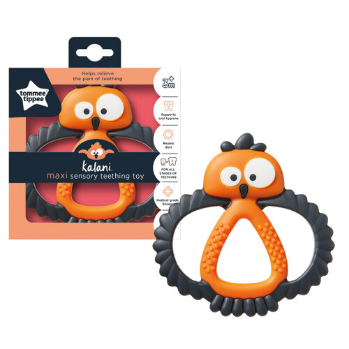 Tommee Tippee Tommee Tippee Kalani Maxi Sensory Teething Toy for Babies Silicone Teether 3m+ 1