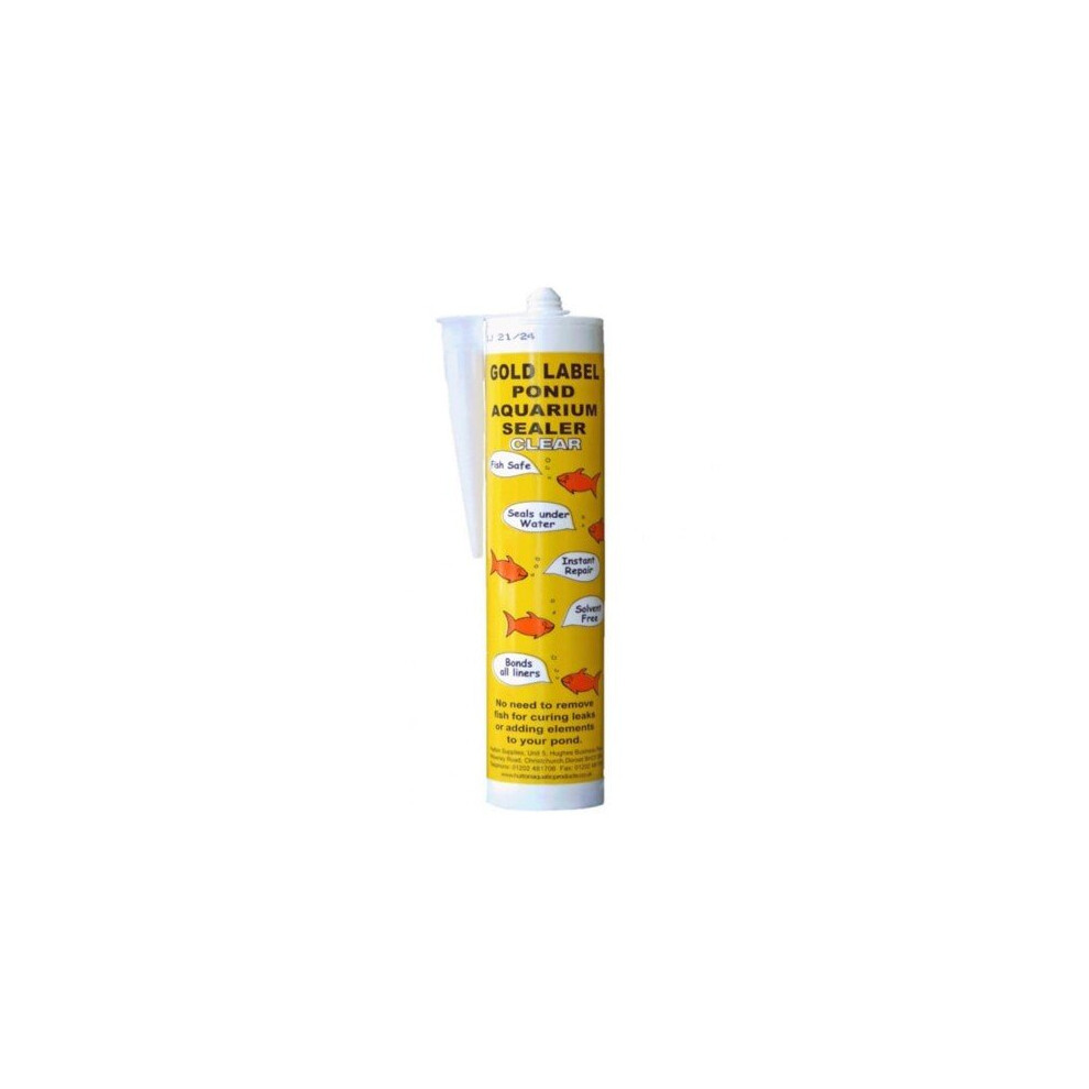 Label Pond And Aquarium Sealer - Clear (290Ml) Gold