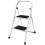 (2 Step) Folding Step Ladder Iron Strong DIY Ladders 2