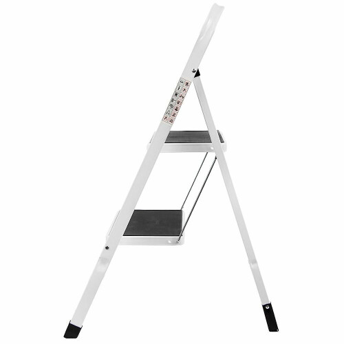 (2 Step) Folding Step Ladder Iron Strong DIY Ladders 2