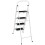 (2 Step) Folding Step Ladder Iron Strong DIY Ladders 9