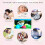(White) Gacloz Smart HD 10" Digital Photo Frame 4