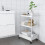 NISSAFORS Trolley, white 50.5x30x83 cm 4