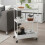 NISSAFORS Trolley, white 50.5x30x83 cm 5