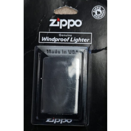 Zippo Zippo Model 200 Windproof Lighter - Brushed Chrome 1