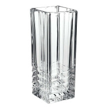 (Square) Bormioli Rocco Clear Glass Flower Vase Decor