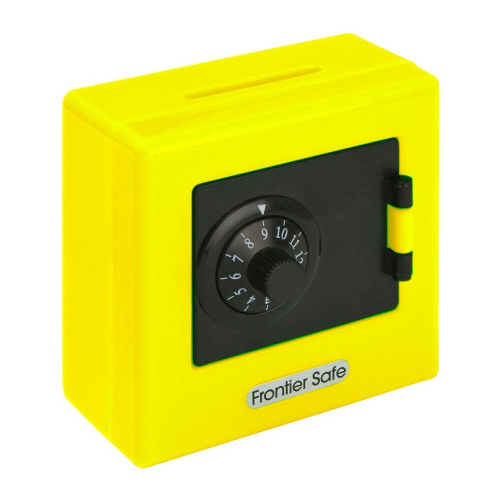 (Yellow) Childrens Combination PiggyBank Security Lock