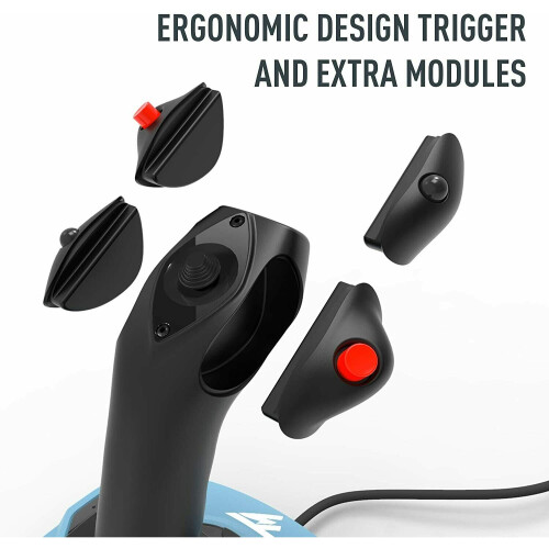 Thrustmaster ThrustMaster TCA Officer Pack Airbus Edition Ergonomic 1: 1 Scale Replicas 2