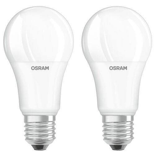 OSRAM (2) Dimmable E27 Osram LED Light Bulbs