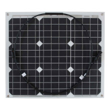 (30w White, Solar Panel Only) 30/50/100w Flexible Solar Panel PV Photo-voltaic Boat Marine Caravan Home Flexi
