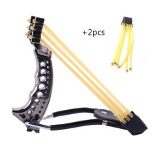 (sets A) Powerful Hunting Slingshot With Wrist Support Compass Decoration Catapult Professional For Outdoor Shooting