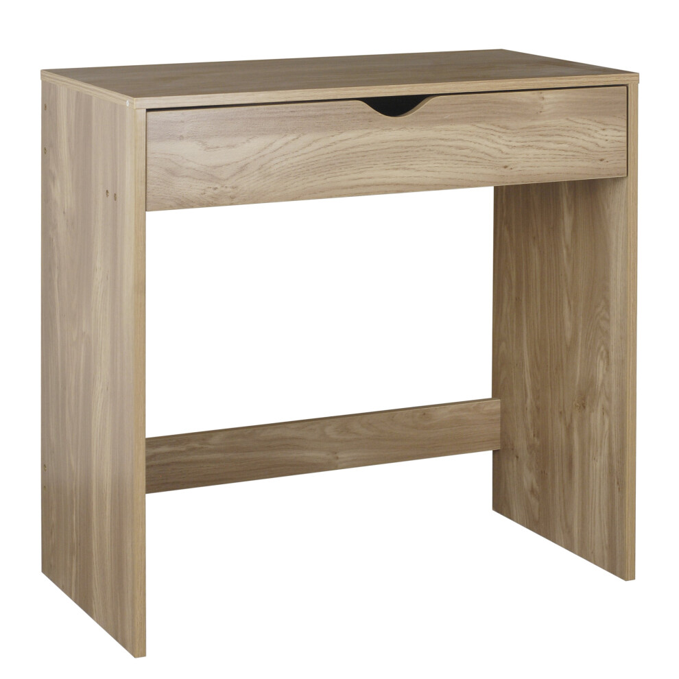 (Oak) 1 Drawer Dressing Table Bedroom Furniture Office