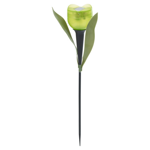 URBN Living (Green, 6 Lights) 6 Garden Tulip Shape LED Solar Powered Lights