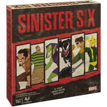 Marvel Sinister Six,Spider-Man Villains Heist Card Game,Teens & Adults