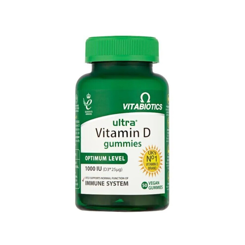 Vitabiotics Ultra Vitamin D - 50 Vegan Gummies