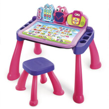 VTech Touch and Learn Activity Desk Deluxe, Rosa