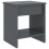 VidaXL vidaXL Solid Pinewood Bedside Cabinet Dark Grey 40 cm Wooden Side End Table 4