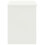 VidaXL vidaXL Solid Pinewood Bedside Cabinet White 40 cm Nightstand Side End Table 3