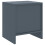 VidaXL vidaXL 2x Solid Pinewood Bedside Cabinets Light Grey 40 cm Wooden Side Table 5