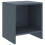 VidaXL vidaXL 2x Solid Pinewood Bedside Cabinets Light Grey 40 cm Wooden Side Table 2