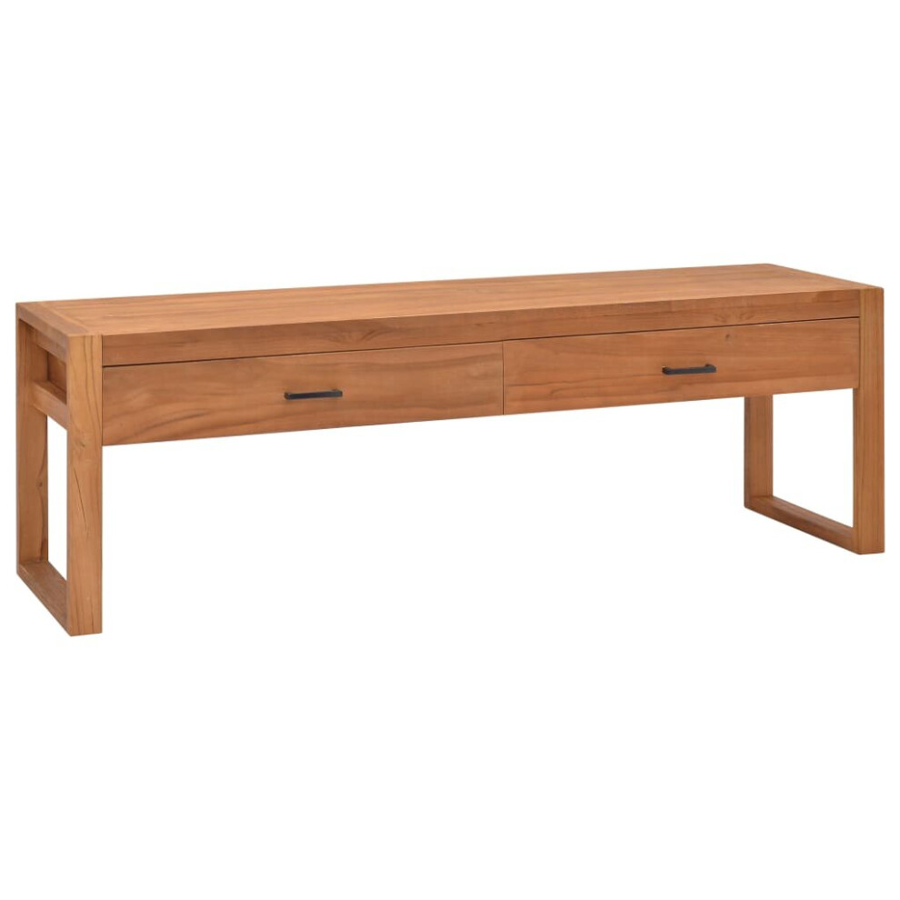 vidaXL TV Cabinet Recycled Teak Wood Console Table Sideboard Home Media Stand