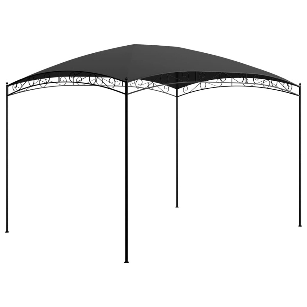 vidaXL Gazebo 3x4x2.65 m Anthracite 180 g/mÂ² Garden Canopy Shelter Party Tent