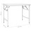 VidaXL vidaXL Kitchen Folding Work Table 100x60x80 cm Stainless Steel Catering Bench 7