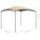 VidaXL vidaXL Pavillon 3x4x2,65 m Creme 180 g/m² 5