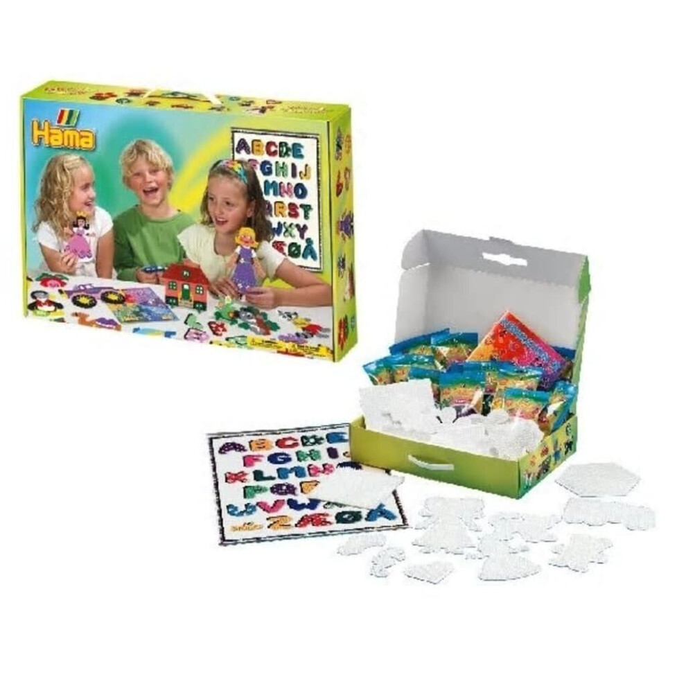 Hama 21000x Iron-on Beads Set Toy Craft Kit Kids Creation with Handy Case